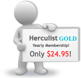 Herculist GOLD Yearly Membership!